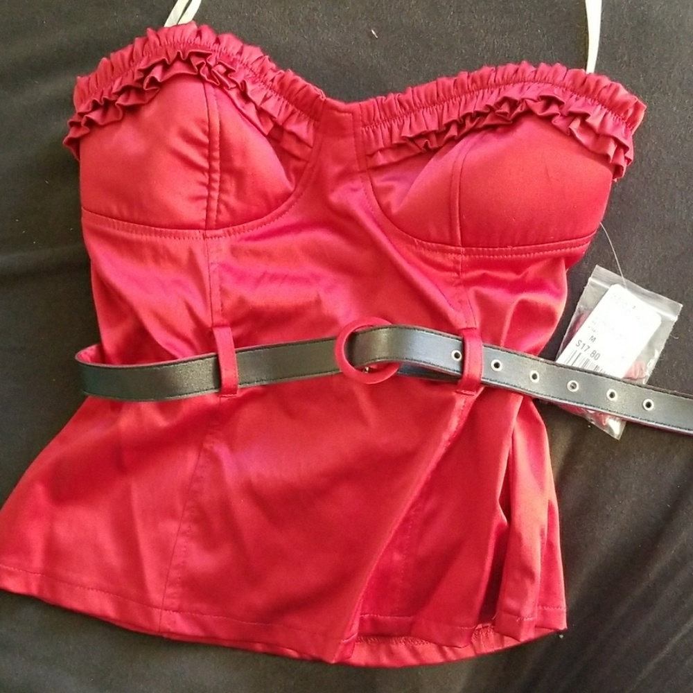 Corset style tube top from Forever21